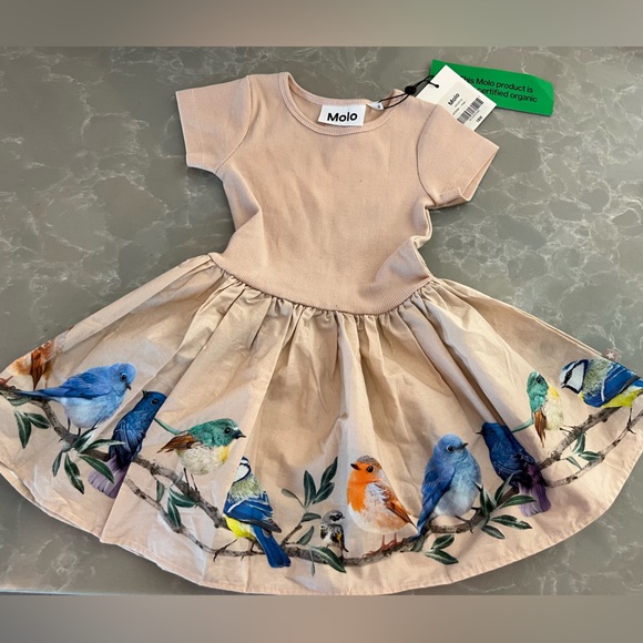 Molo Other - NWT Molo Baby Girl Dress 18M Pink